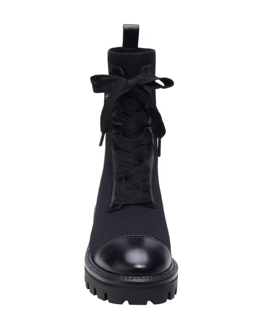 Kate Spade Black Winton Lace-up Boot
