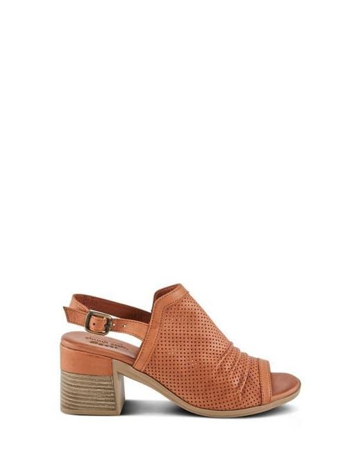 Spring Step Brown Noctium Slingback Sandal