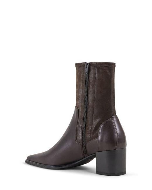 Vagabond Brown Giselle Pointed Toe Bootie