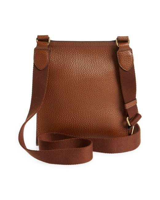 Mulberry Small Antony Leather Crossbody Bag in Brown Lyst