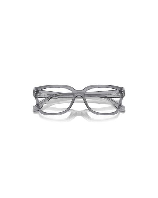 Michael Kors Metallic 54Mm Rectangle Optical Glasses