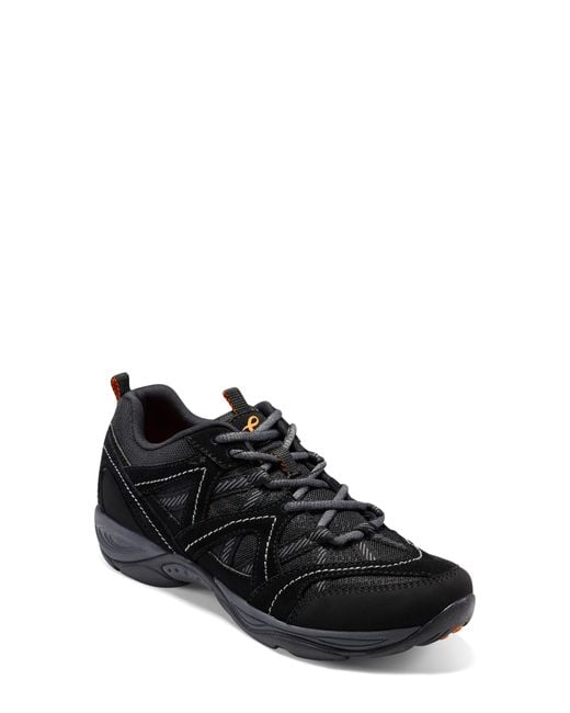 Easy Spirit Black Exploremap Sneaker