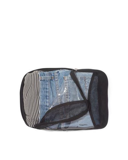 Baggallini Gray Compression Packing Cube 4 Piece Set