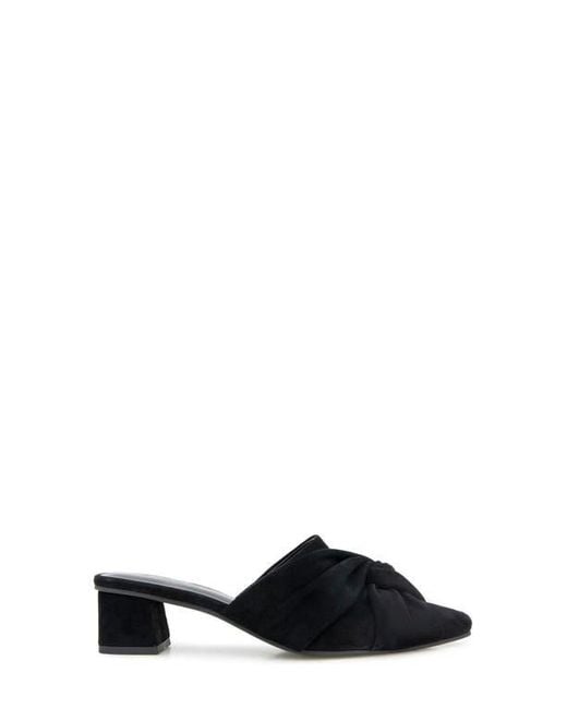 Splendid Black Lanis Block Heel Mule