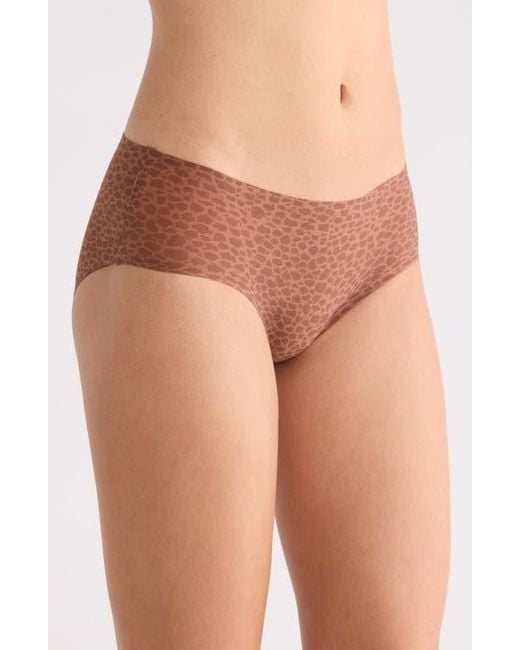 Chantelle Brown Soft Stretch Seamless Hipster Panties