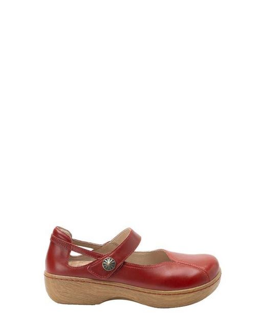 Alegria By Pg Lite Brown Onika Mary Jane Platform Clog