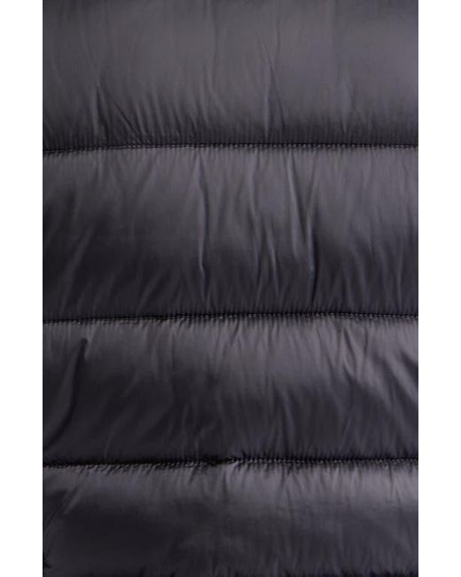 Save The Duck Black Caroline Water Repellent Satin Puffer Jacket