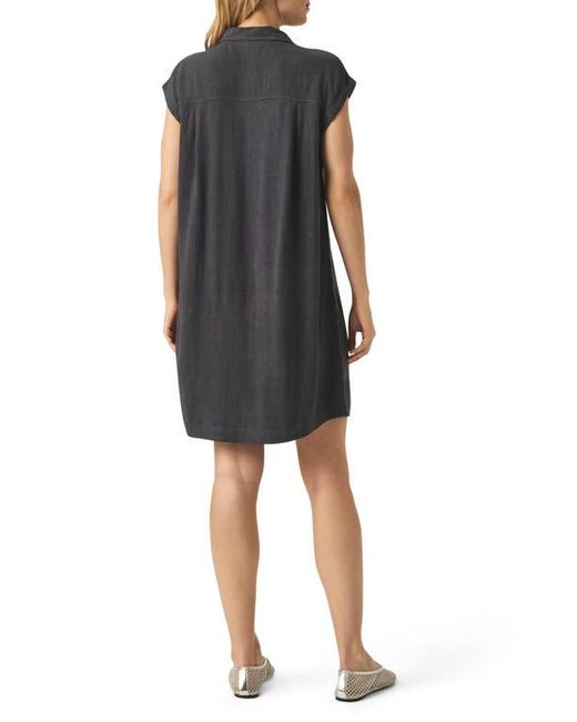 Splendid Black Gabrielle Shift Minidress