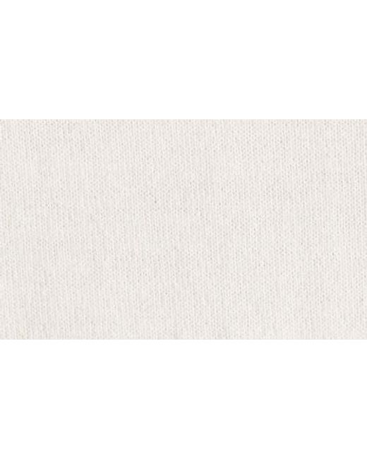 Alexander McQueen White Ruffle Collar Wool Blend Sweater