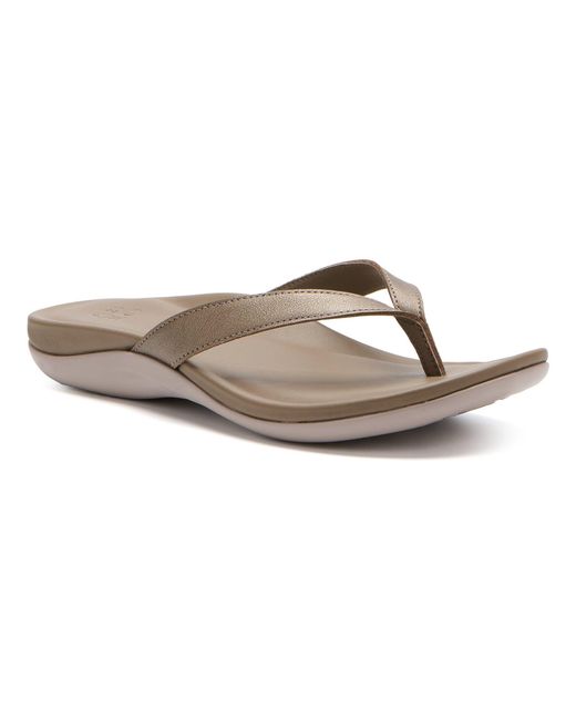 ABEO Brown Oasis Flip Flop