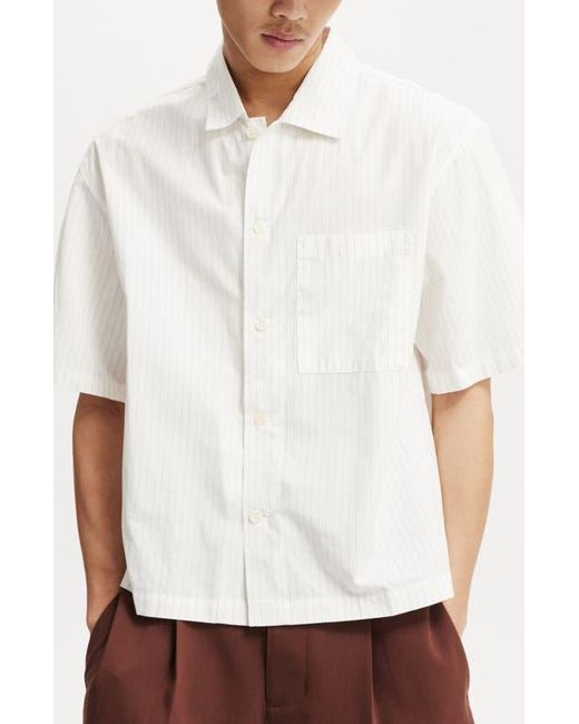 Cotton On White Ventura Short Sleeve Shirt for men