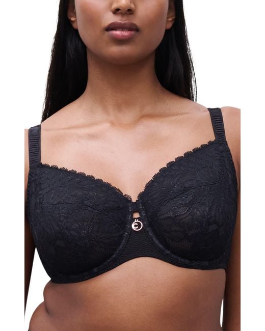 Chantelle Black Sublime Full Coverage Underwire Bra