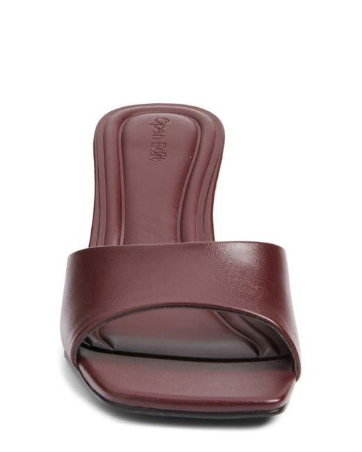 Open Edit Brown Charlie Sandal