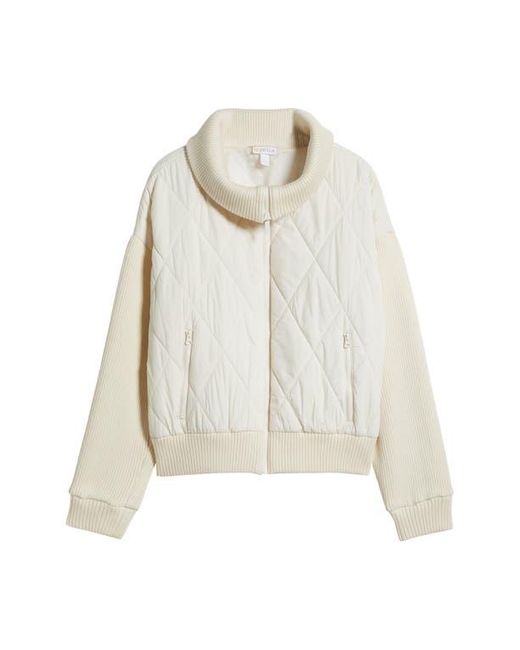 Zella Natural Hybrid Zip Front Jacket