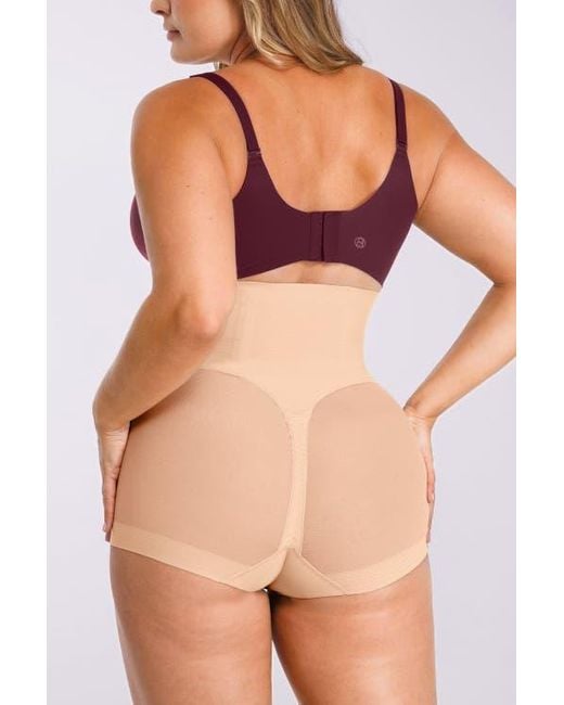 Shapellx Purple Mesh Smooth Butt-Lifting Brief
