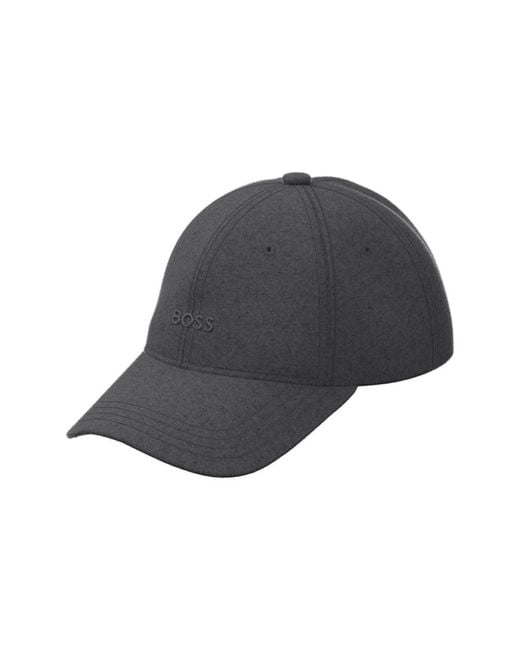 Boss Black Derrel Wool Blend Baseball Cap for men