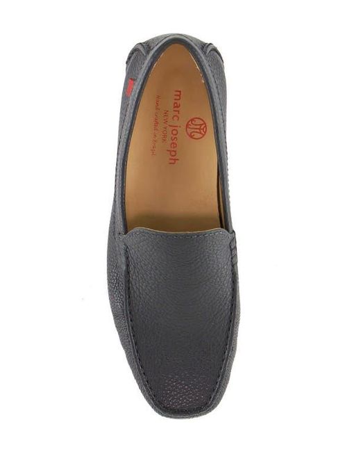 Marc Joseph New York Blue Broadway Leather Venetian Driver Loafer for men