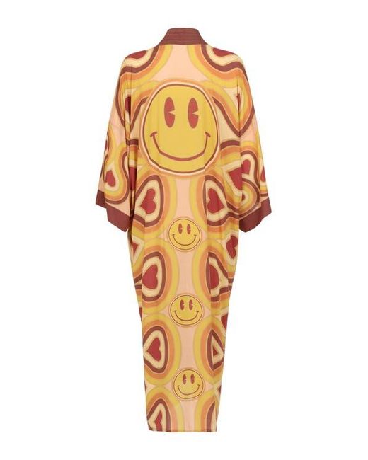 Henelle Metallic Duster Robe