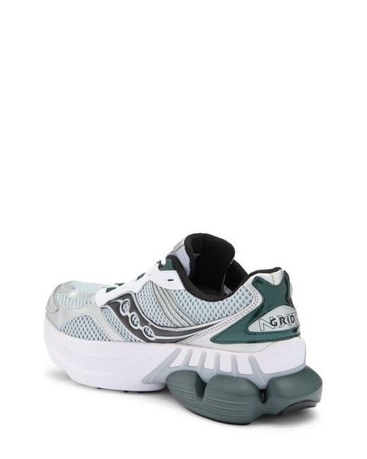 Saucony White Grid Nxt Sneaker for men
