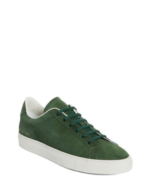 Common Projects Men's Green Retro Sneaker
