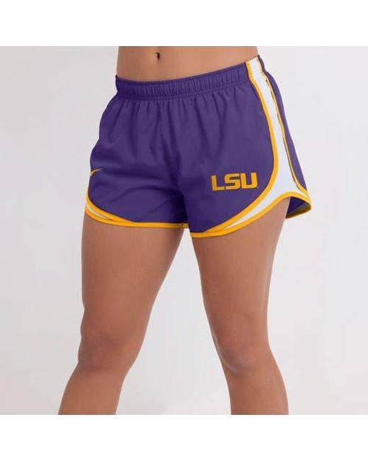 Nike Purple Lsu Tigers Spring Break Tempo Performance Shorts