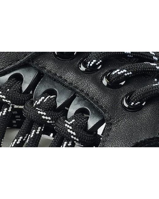 Zigi Black Dynamo Platform Wedge Sneaker