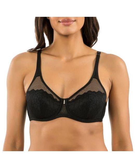 Parfait Black Luxlacy Full Coverage Unlined Wire Bra