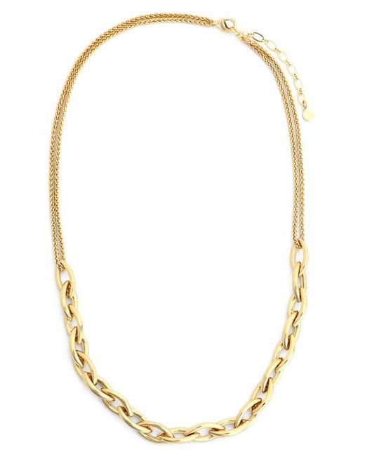Panacea Metallic Multichain Necklace