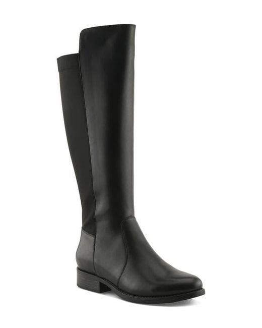 Spring Step Black Zaya Knee High Boot