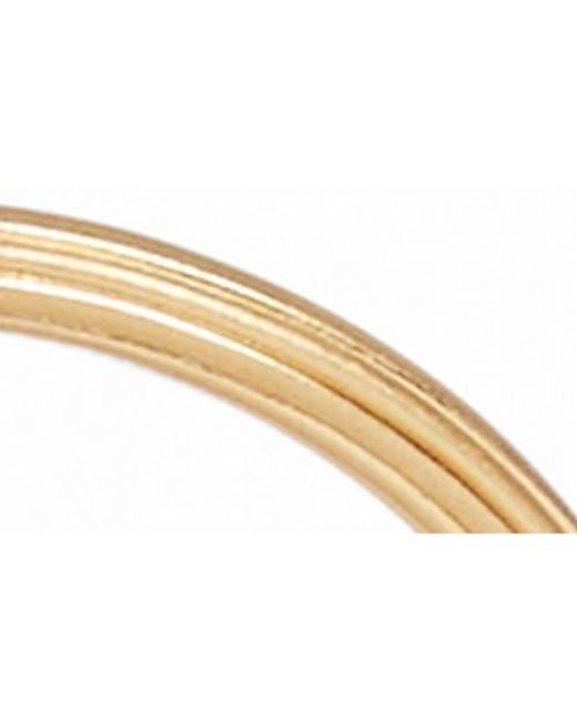 Reiss White Claudia Contour Hinge Bangle