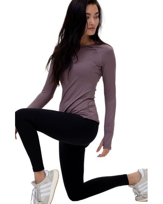 Rebody Active Purple Citizen Compression Long Sleeve Top