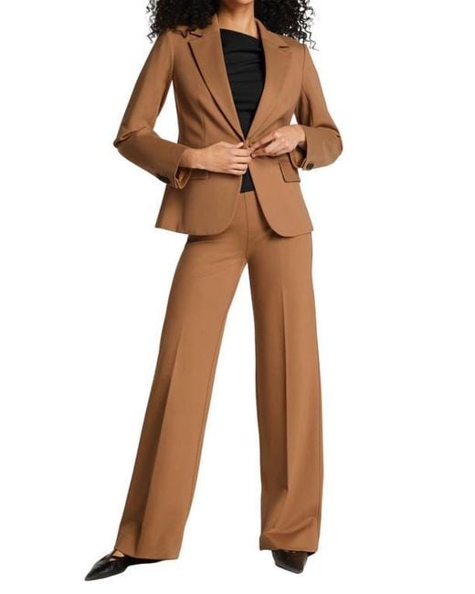Spanx Black Stretch Ponte Blazer