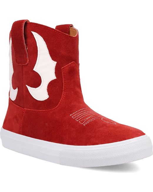 Dingo Red Ollie Sneaker Boot