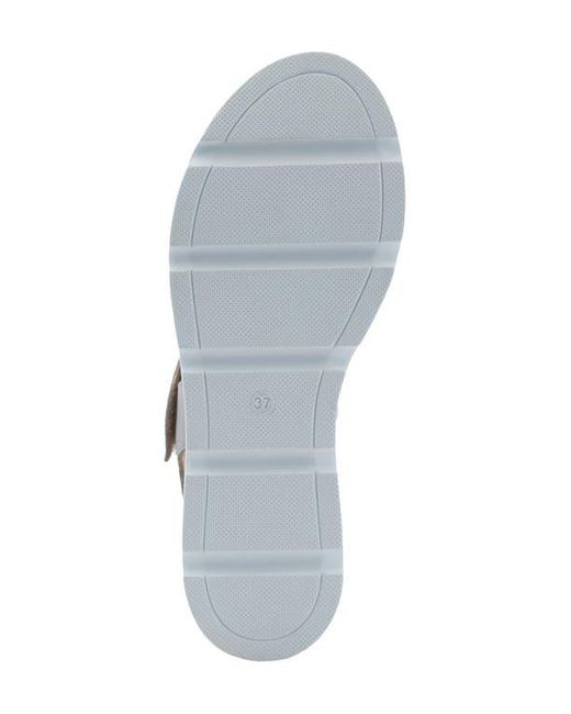 Spring Step Multicolor Acey Wedge Platform Sandal