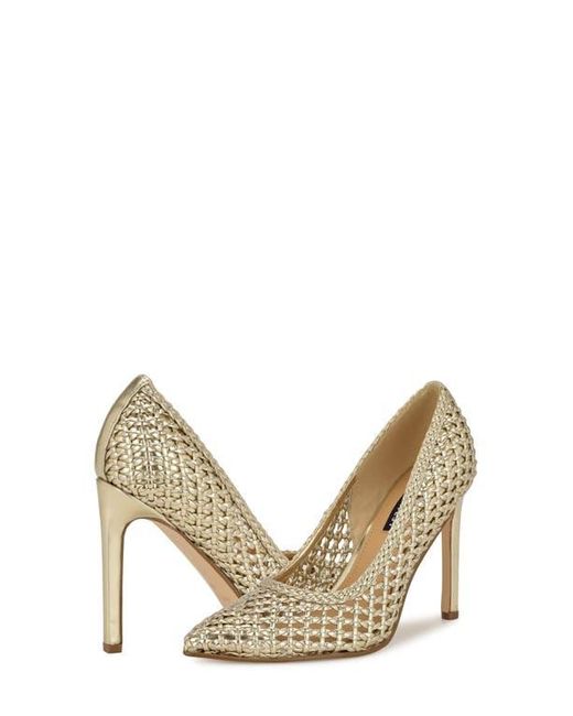 Nine West Metallic Tatiana Pointed Toe Pump