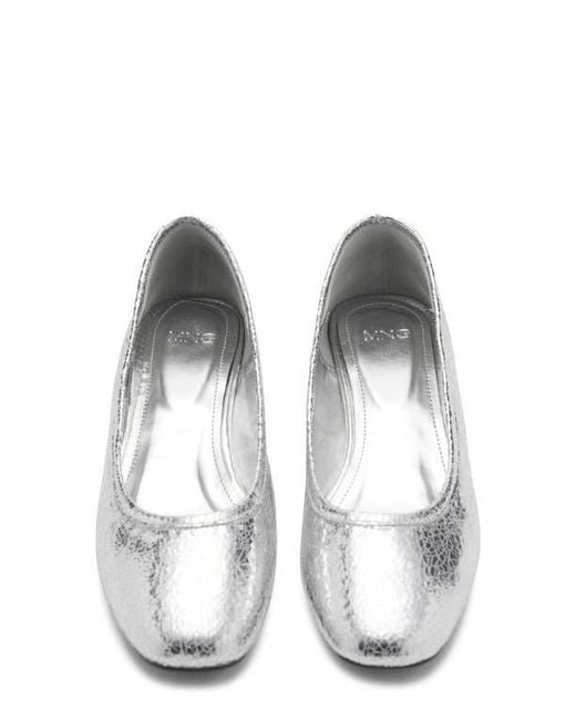 Mango Gray Metallic Pump
