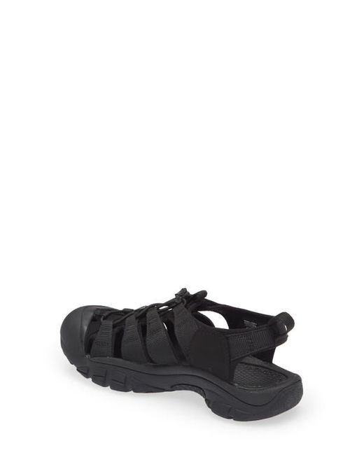 Keen Black 'Newport H2' Sandal for men