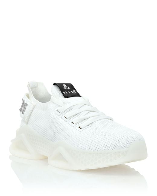Philipp Plein White Runner Sneaker Iconic Plein