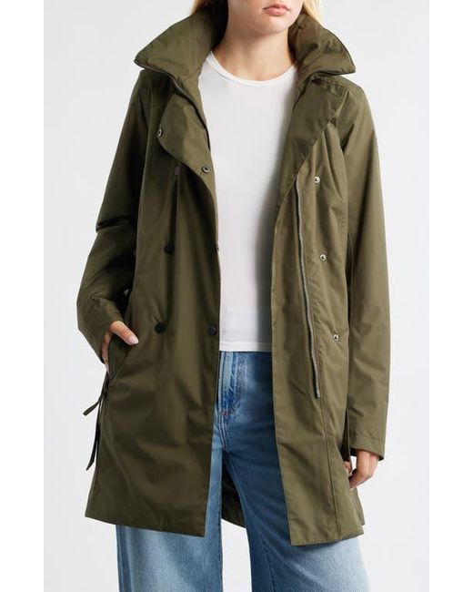 Helly Hansen Green Welsey Ii Insulated Waterproof Trench Coat