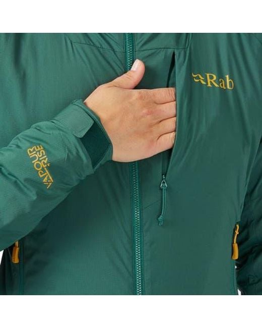 Rab Green Vapour-Rise Summit Jacket