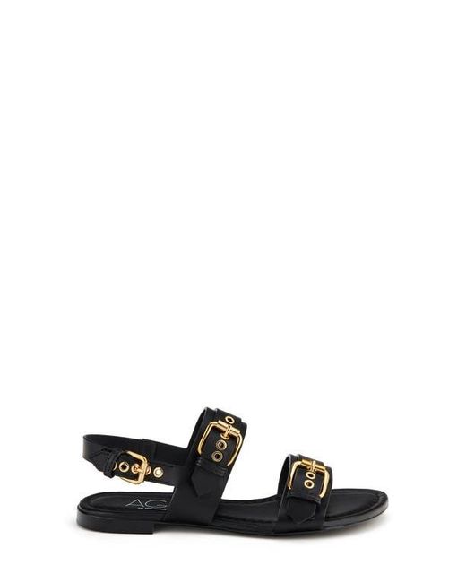Agl Attilio Giusti Leombruni White Summer Slingback Sandal