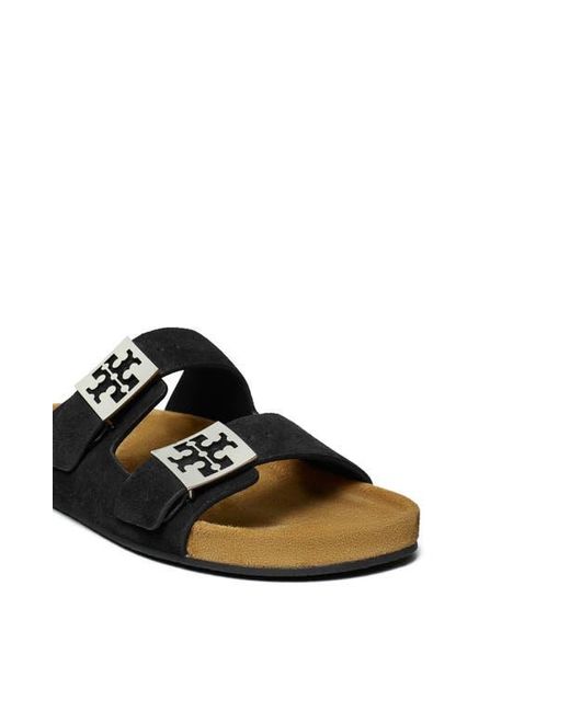 Tory Burch Black Mellow Slide Sandal