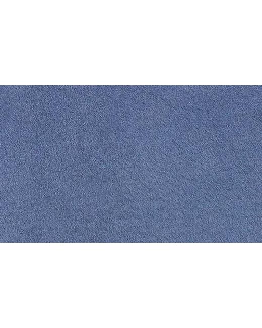 Donna Karan Blue Wool Blend Cape