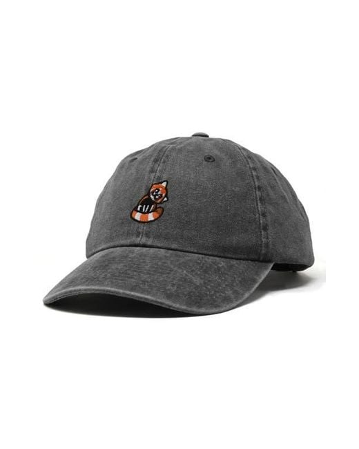 Alix Gray Panda Embroidered Dad Hat for men