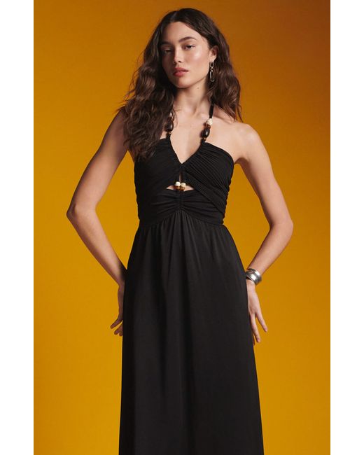 Diane von Furstenberg Black Caty A-line Dress