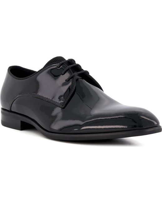 Dune Black Stewart Derby for men