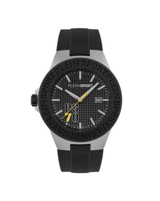 Philipp Plein Black Watches Vortex for men