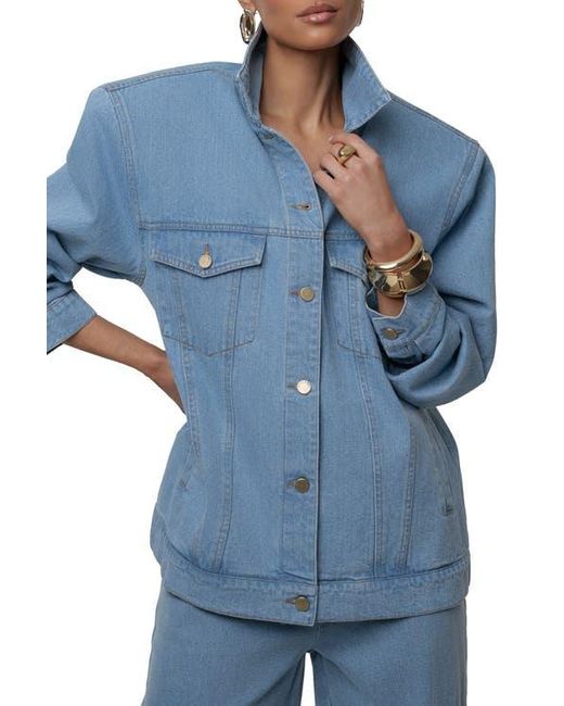 JLUXLABEL Blue Next Phase Denim Jacket