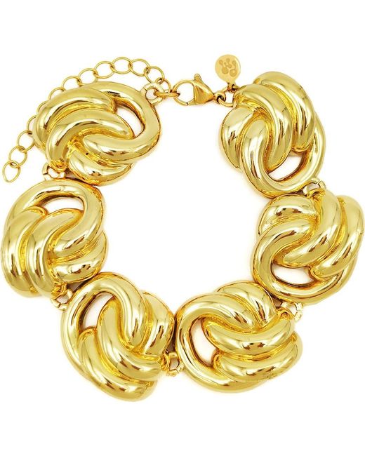 petit moments Metallic Miami Chain Bracelet