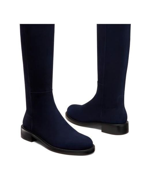 Stuart Weitzman Blue 5050 Gisele Knee High Boot